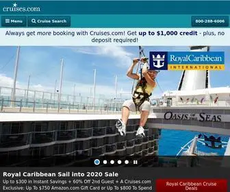 Cruises.com(Cruises) Screenshot