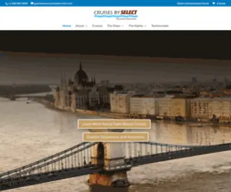 Cruisesbyselect.com(Select International Tours) Screenshot