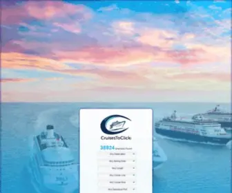 Cruisestoclick.com(Cruise to Click by Lorraine Travel) Screenshot