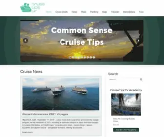 Cruisetipstv.com(Home) Screenshot