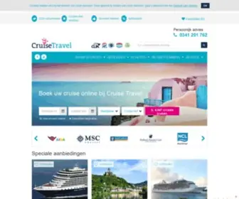 Cruisetravel.nl(Cruise Travel) Screenshot