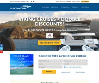 Cruisetraveloutlet.com(Best Cruise Prices) Screenshot