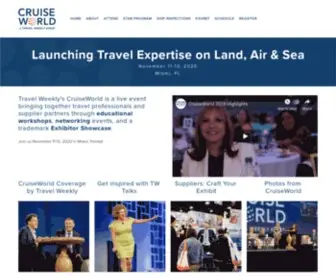 Cruiseworldshow.com(CruiseWorld) Screenshot