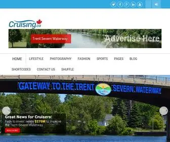 Cruising.ca(Canada's Most Comprehensive Online Waterway Guide) Screenshot