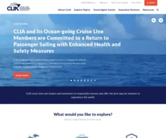 Cruising.org(Cruise Lines International Association) Screenshot