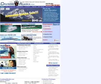 Cruising2Alaska.com(Alaska Cruises) Screenshot