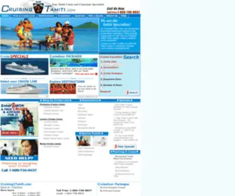 Cruising2Tahiti.com(Tahiti Cruises) Screenshot