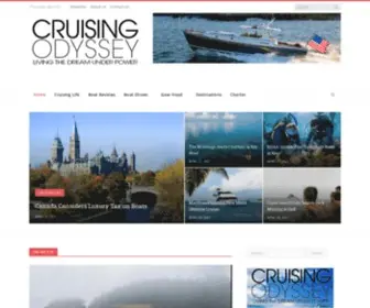 Cruisingodyssey.com(Living the Dream Under Power) Screenshot