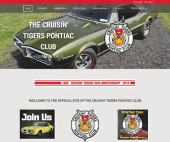 Cruisintigers.com(Cruisin Tigers Pontiac Club) Screenshot