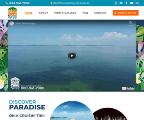 Cruisintikiskeylargo.com(Cruisin' Tikis Key Largo) Screenshot