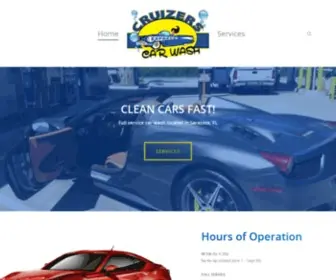 Cruizerscarwash.com(Sarasota FL) Screenshot