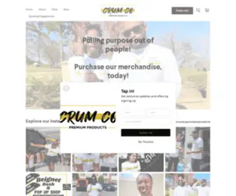 Crum-CO.com(Crum Co Premium Products) Screenshot