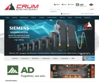 Crum.com(CRUM_ELECTRIC) Screenshot