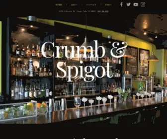 Crumbandspigot.com(Crumb & Spigot) Screenshot