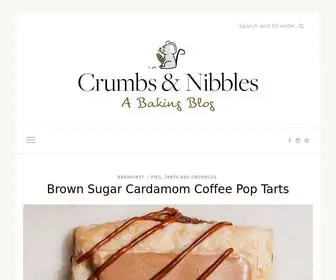 Crumbsandnibbles.com(A Baking Blog by Alaina Chou) Screenshot