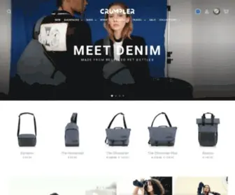 Crumpler.eu(Online Shop) Screenshot