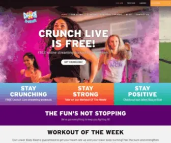 Crunch.com.au(Crunch Fitness Australia) Screenshot