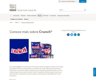 Crunch.com.mx(Crunch®) Screenshot