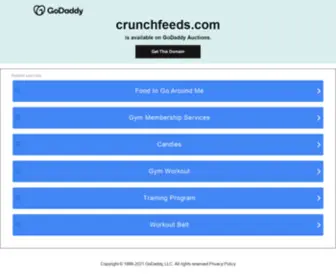 Crunchfeeds.com(Crunchfeeds) Screenshot