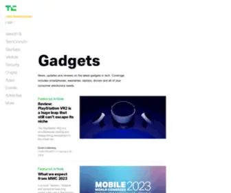 Crunchgear.com(Gadgets) Screenshot