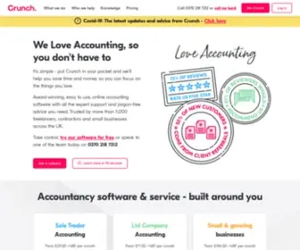 Crunch.uk(Online Accountants) Screenshot