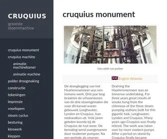 Cruquiusmuseum.nl(Grootste stoommachine) Screenshot