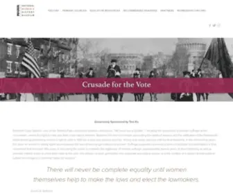 Crusadeforthevote.org(History of U.S) Screenshot