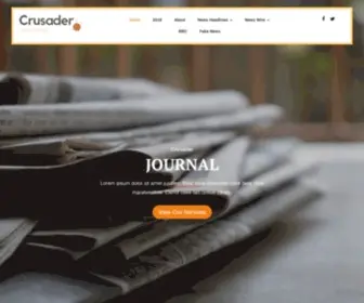 Crusaderjournal.com(Media Journal) Screenshot