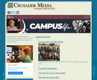 Crusadermedia.com(Valor Media) Screenshot