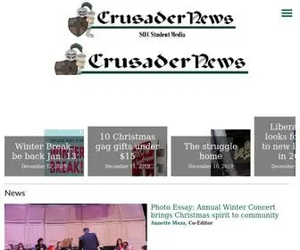 Crusadernews.com(The student news site of Seward County Community College) Screenshot