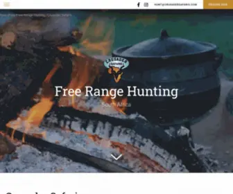 Crusadersafaris.com(Free Range Hunting South Africa) Screenshot