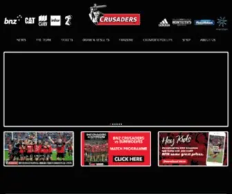 Crusaders.co.nz(Crusaders Rugby) Screenshot