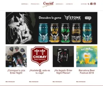 Crusat.com(Cerveses Almogàver) Screenshot