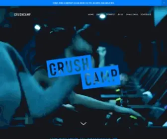 Crushcamp.com(Calgary's 2019 Top Boutique Fitness Studio) Screenshot