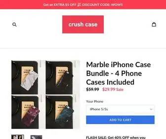 Crushcase.com(Crush Case) Screenshot