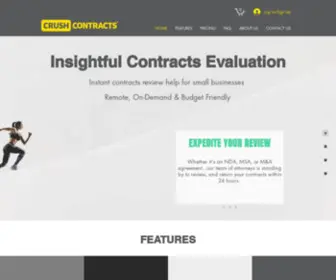 Crushcontracts.com(Instant Contracts Help) Screenshot