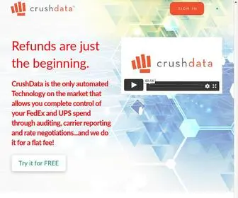 Crushdata.com(CrushData) Screenshot