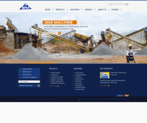 Crusherasia.com(Stone Crusher) Screenshot