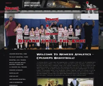 Crushersbasketball.org(Crushers Select Basketball Team) Screenshot