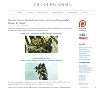 Crushingkrisis.com(Crushing Krisis) Screenshot