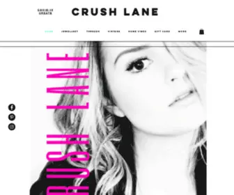 Crushlane.com(Crush Lane Jewellery) Screenshot