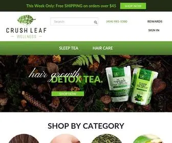 Crushleafwellness.com(Crush Leaf Wellness) Screenshot