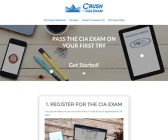 Crushtheciaexam.com(Crush The CIA Exam) Screenshot