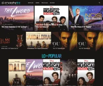 Crusshybo.com(Todas tus Series Favoritas) Screenshot