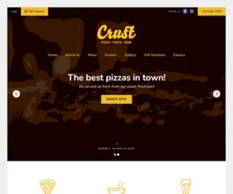 Crustliverpool.co.uk(Crust Pizza) Screenshot