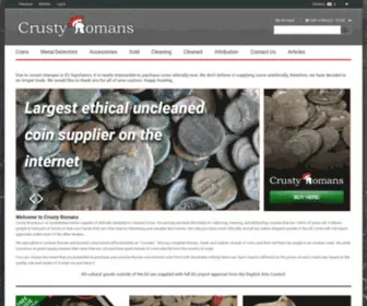 Crustyromans.com(Crusty Romans) Screenshot