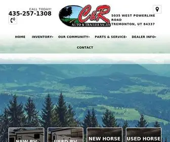 Crutah.com(C&R Auto & Trailer Sales) Screenshot