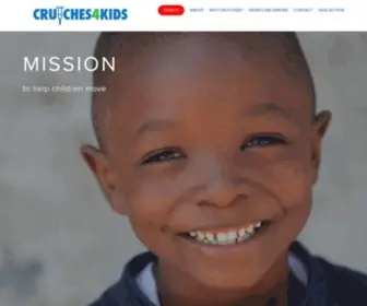 Crutches4Kids.org(Crutches 4 Kids) Screenshot