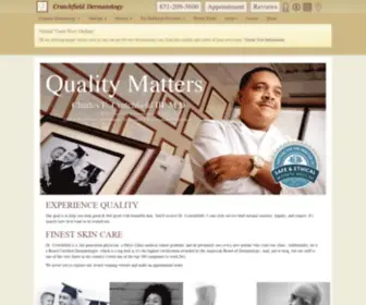 Crutchfielddermatology.com(Crutchfield Dermatology) Screenshot