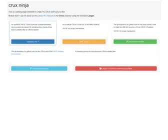 Crux.ninja(Crux ninja) Screenshot